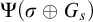 normal upper Psi left parenthesis sigma circled plus upper G Subscript s Baseline right parenthesis