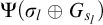 normal upper Psi left parenthesis sigma Subscript l Baseline circled plus upper G Subscript s Sub Subscript l Subscript Baseline right parenthesis