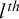 l Superscript t h
