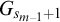 upper G Subscript s Sub Subscript m minus 1 Subscript plus 1