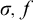 sigma comma f