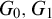 upper G 0 comma upper G 1