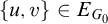 StartSet u comma v EndSet element of upper E Subscript upper G 0