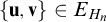 StartSet bold u comma bold v EndSet element of upper E Subscript upper H Sub Subscript n