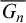 upper G Subscript n Baseline overbar