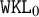 monospace upper W upper K upper L 0