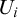 upper U Subscript i