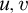 u comma v