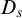upper D Subscript s