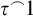 tau Superscript ⌢ Baseline 1