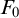 upper F 0