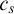 c Subscript s