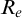 upper R Subscript e