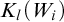 upper K Subscript l Baseline left parenthesis upper W Subscript i Baseline right parenthesis