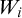 upper W Subscript i