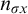 n Subscript sigma x