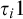 tau Subscript i Baseline 1