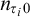 n Subscript tau Sub Subscript i Subscript 0