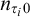 n Subscript tau Sub Subscript i Subscript 0