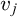 v Subscript j