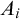 upper A Subscript i