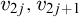 v Subscript 2 j Baseline comma v Subscript 2 j plus 1 Baseline