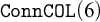 monospace upper C o n n upper C upper O upper L left parenthesis 6 right parenthesis
