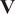 upper V