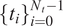 tii equals 0 Nt minus 1