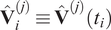 upper V ̂ ij identical to upper V ̂ jti