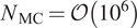 NMC equals upper O 106
