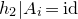 h 2 vertical bar upper A Subscript i Baseline equals normal i normal d