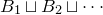 upper B 1 square cup upper B 2 square cup midline horizontal ellipsis