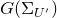 upper G left parenthesis normal upper Sigma Subscript upper U Sub Superscript prime Subscript Baseline right parenthesis