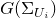 upper G left parenthesis normal upper Sigma Subscript upper U Sub Subscript i Subscript Baseline right parenthesis