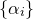 StartSet alpha Subscript i Baseline EndSet