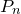 upper P Subscript n
