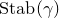 normal upper S normal t normal a normal b left parenthesis gamma right parenthesis