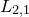 upper L Subscript 2 comma 1