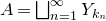 upper A equals square union Underscript n equals 1 Overscript normal infinity Endscripts upper Y Subscript k Sub Subscript n