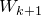 upper W Subscript k plus 1