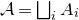 script upper A equals square union Underscript i Endscripts upper A Subscript i