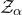 script upper Z Subscript alpha