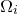 normal upper Omega Subscript i