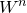 upper W Superscript n