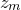 z Subscript m