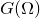 upper G left parenthesis normal upper Omega right parenthesis