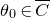 theta 0 element of upper C overbar