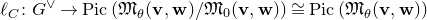 script l Subscript upper C Baseline colon upper G Superscript or Baseline right arrow upper P i c left parenthesis German upper M Subscript theta Baseline left parenthesis bold v comma bold w right parenthesis divided by German upper M 0 left parenthesis bold v comma bold w right parenthesis right parenthesis approximately equals upper P i c left parenthesis German upper M Subscript theta Baseline left parenthesis bold v comma bold w right parenthesis right parenthesis