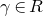 gamma element of upper R